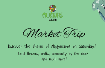 Discover the charm of Nagymaros on Saturday! Local flowers, crafts, community by the river...