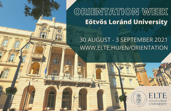 Orientation week for international students 2021/2022 Autumn
