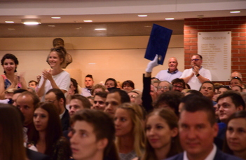 Moments of the international graduation ceremonies