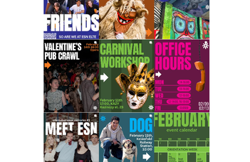 Check out what ESN ELTE has planned for February!