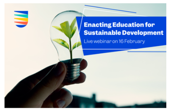 Webinar: How can sustainability be incorporated into higher education?
