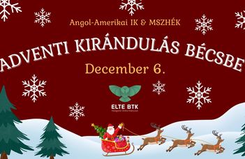 Discover the Magic of the Advent Season with ELTE BTK HÖK
