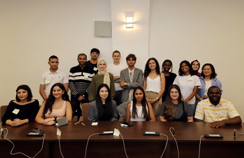 First Student Ambassador meeting of the 2024/25 academic year