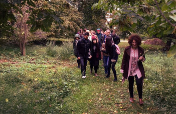 Grape harvest festival with ELTE international students