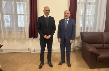 Ambassador of Georgia Pays Introductory Visit to ELTE
