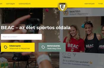 Angolul is olvasható a BEAC honlapja