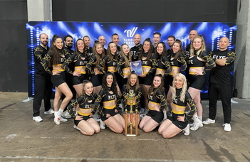 Világbajnokságra mehetnek az ELTE-BEAC cheerleaderei