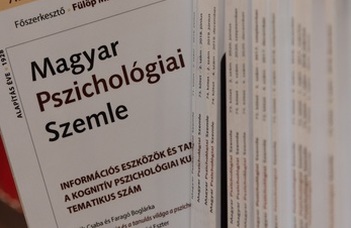 Hunyady György előtt tiszteleg a Magyar Pszichológiai Szemle