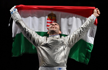 Szilágyi Áron megszerezte az első magyar aranyat