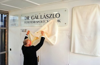 Gál László nevét vette fel az ELTE SEK sportcsarnoka