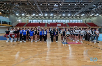 Újabb érmek az ELTE-BEAC cheerleadereitől