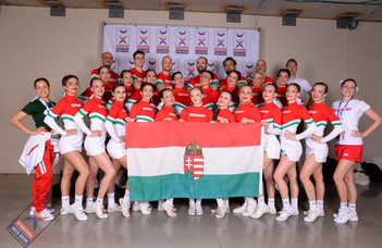 Világbajnoki hetedikek lettek cheerleadereink