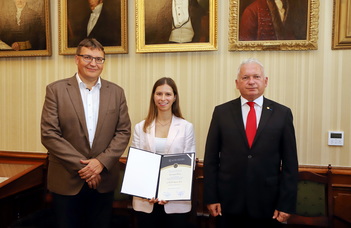 Jászapáti Petra az ELTE Sport arca
