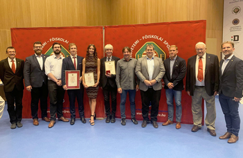ELTE-s kitüntettek a MEFS tisztújító közgyűlésén