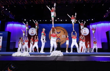 Továbbra is a világ élvonalában a magyar cheerleaderek